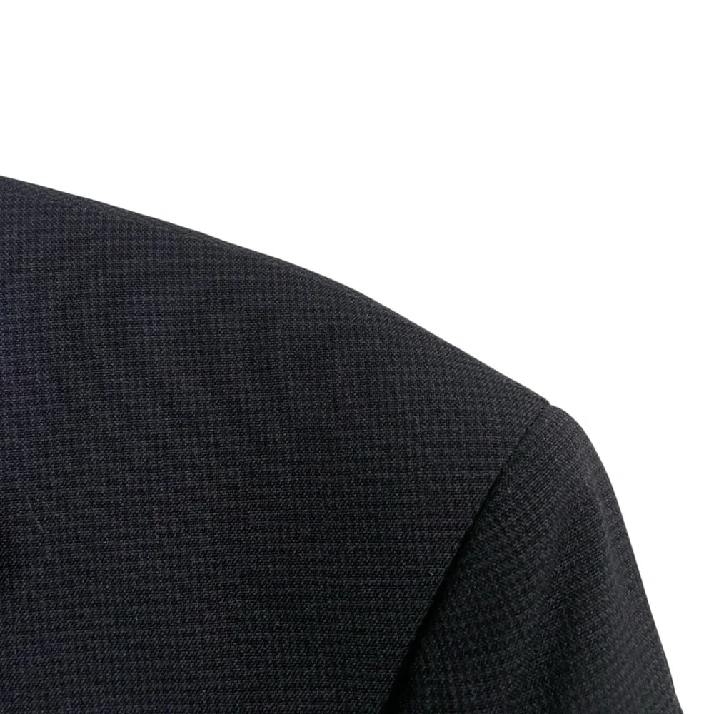 Brooks Brothers Vintage Navy Shepherd’s Pattern Classic Suit Blazer‎ Size 41R